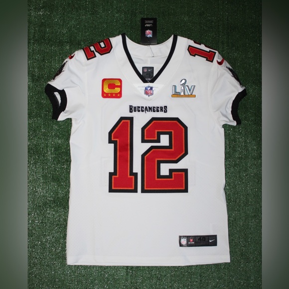 Authentic Tom Brady Tampa Bay Buccaneers Super Bowl 55 Nike Elite